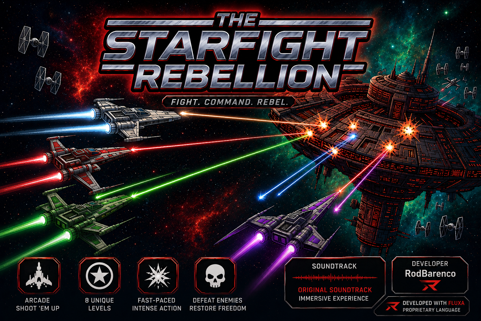 The Starfight Rebellion Capa Oficial